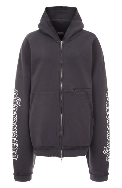Женский хлопковая толстовка BALENCIAGA, арт. 808227/TSVW5