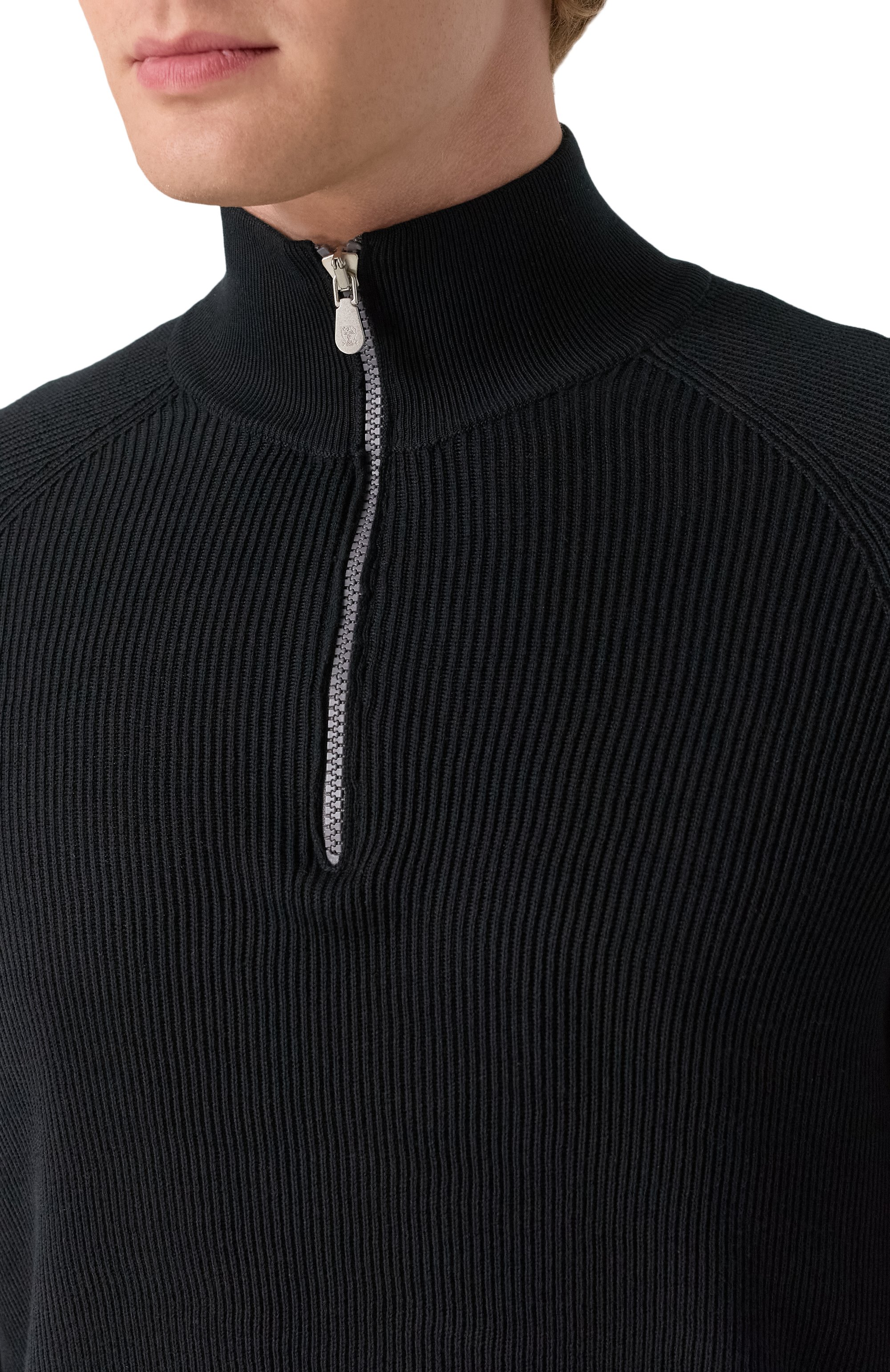 Хлопковый джемпер BRUNELLO CUCINELLI, арт. M29400104, фото 5