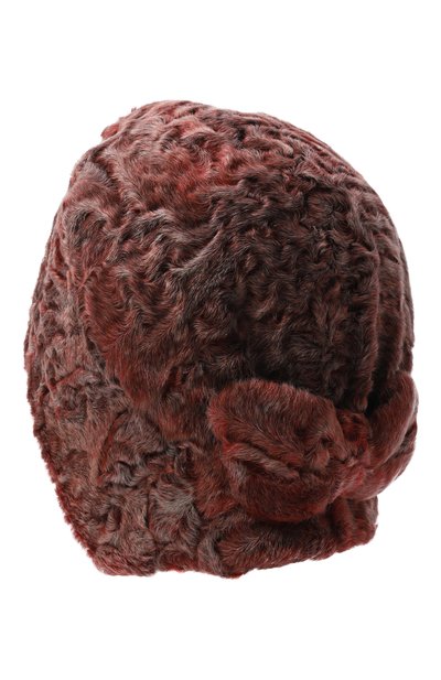 Капор мэйдд из каракульчи FURLAND бордового цвета по цене 98000 руб., арт. 0219507810015200093, фото 2 Капор мэйдд из каракульчи FURLAND, арт. 0219507810015200093, фото 2