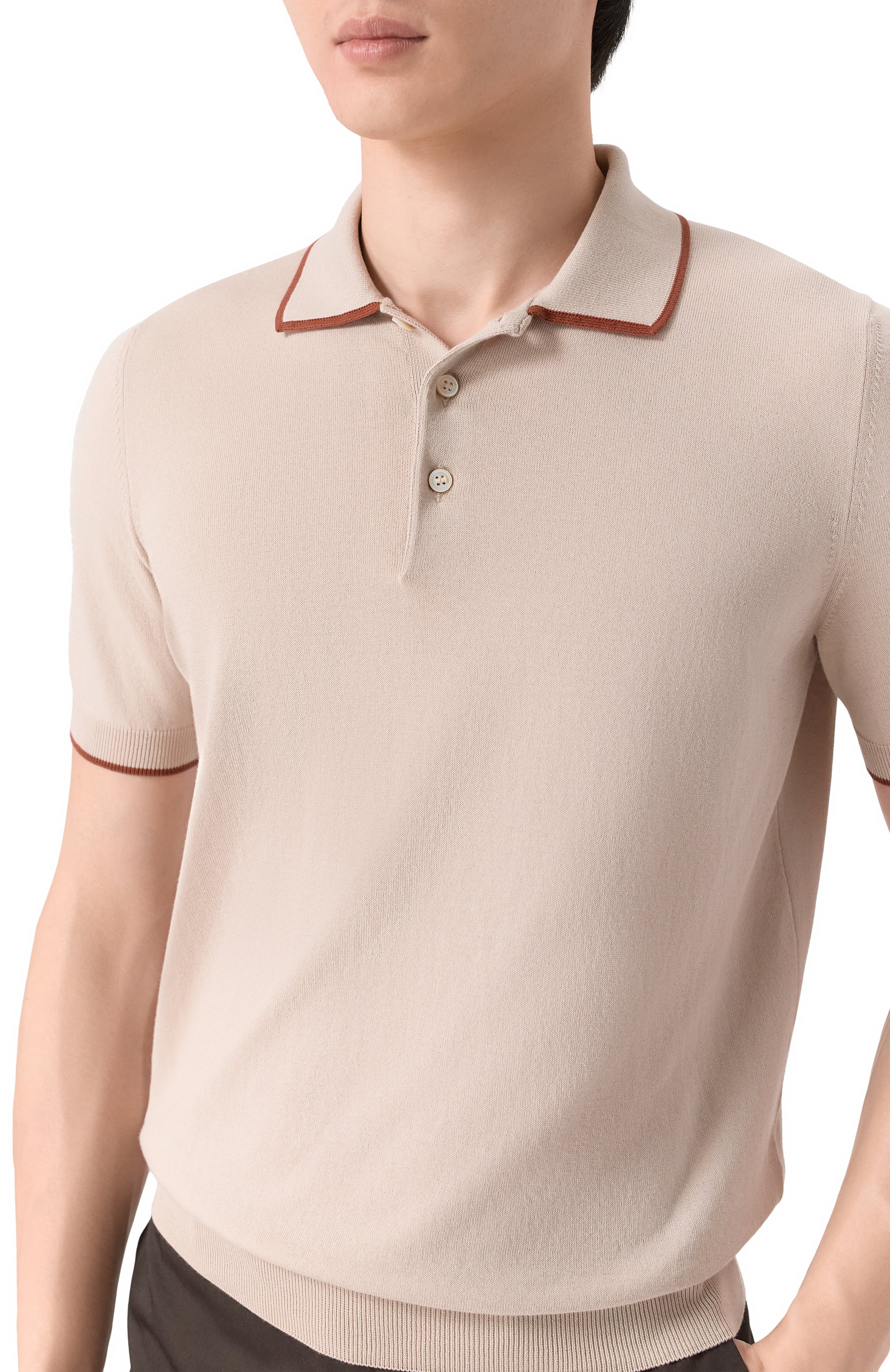 Хлопковое поло GRAN SASSO, арт. 57175/20613, фото 5