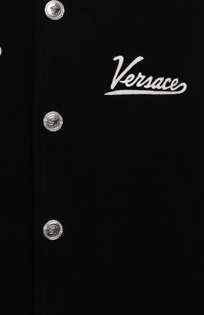 Шерстяной бомбер VERSACE, арт. 1018308/1A13125/8A-14A, фото 3