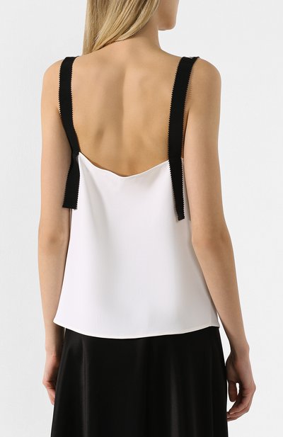 Топ STELLA MCCARTNEY белого цвета по цене 64250 руб., арт. 607583/SCA06, фото 4 Топ STELLA MCCARTNEY, арт. 607583/SCA06, фото 4
