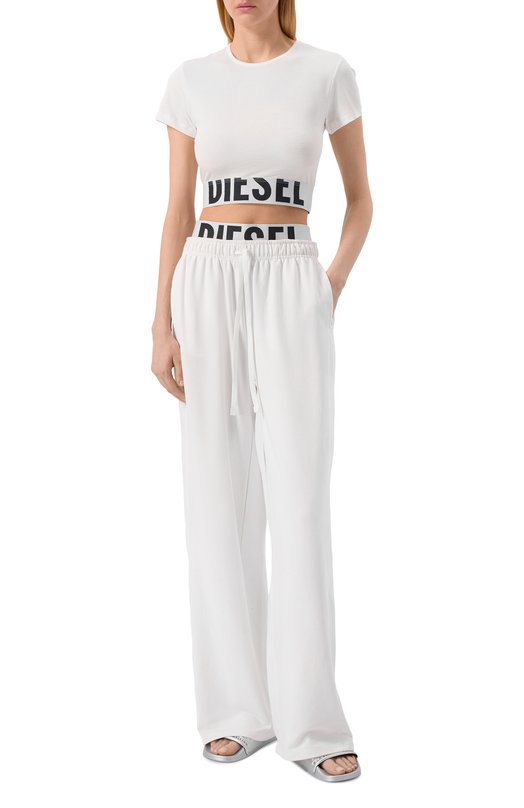 Хлопковый топ Diesel A14593/0HMAU Белый  A14593/0HMAU Фото 2