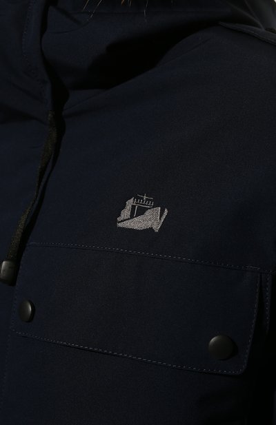 Пуховая парка polus с меховой отделкой ARCTIC EXPLORER, арт. POLUS_NAVY, фото 5