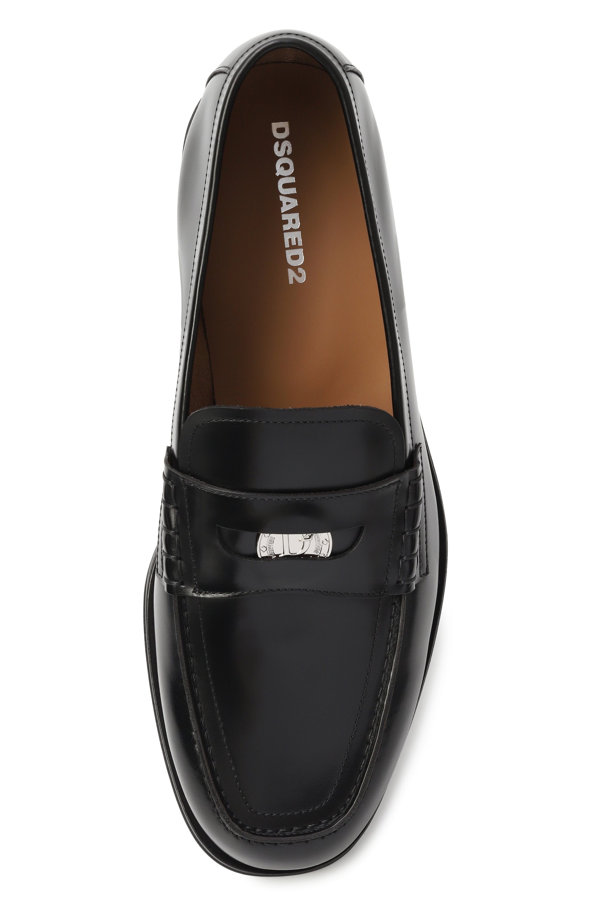Кожаные пенни-лоферы neoclassic DSQUARED2, арт. L0M0044/24908454, фото 6