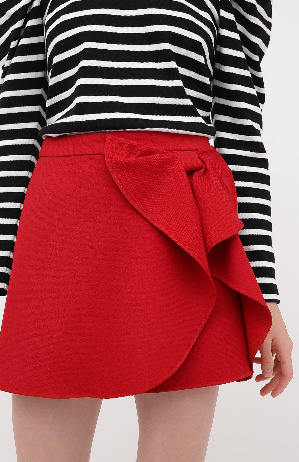 Юбка REDVALENTINO красного цвета по цене 34450 руб., арт. UR3RAE25/0VM, фото 3 Юбка REDVALENTINO, арт. UR3RAE25/0VM, фото 3