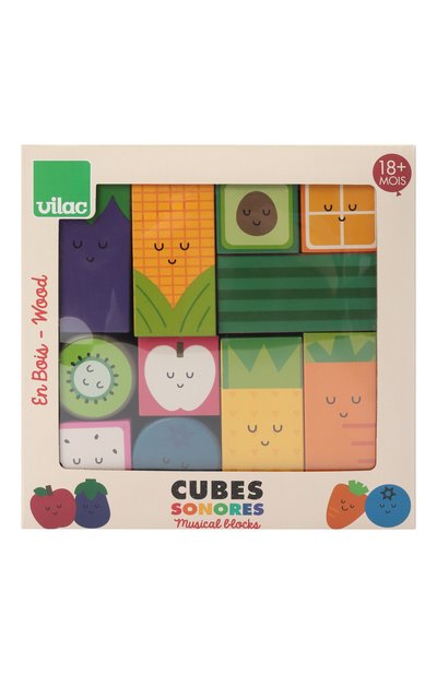 Игрушка кубики со звуками VILAC, арт. 7414