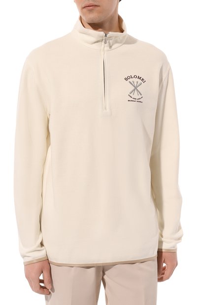 Свитшот из кашемира и хлопка BRUNELLO CUCINELLI, арт. MM818B2230, фото 3