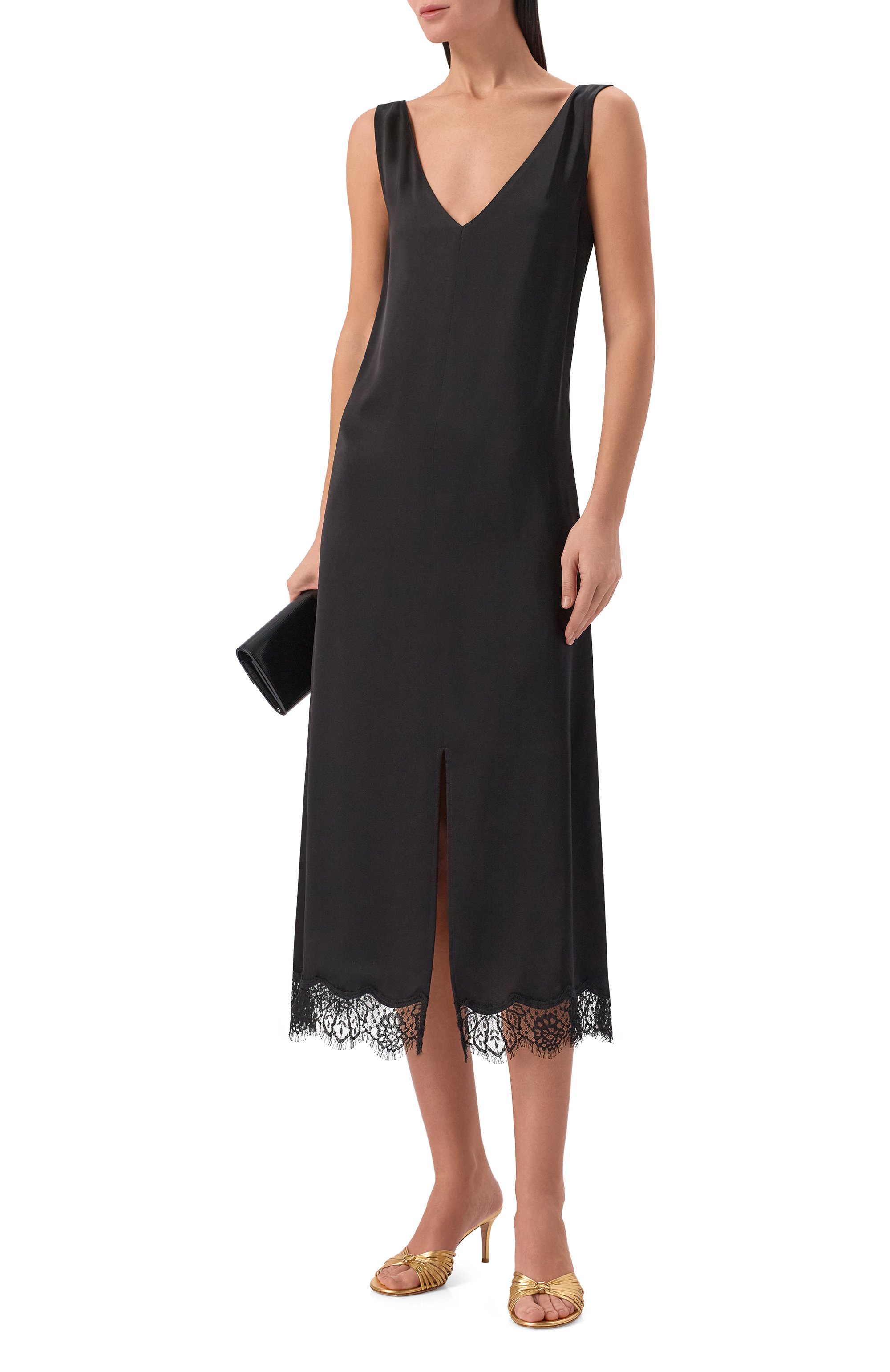 Кожаные мюли vyna 70 GIANVITO ROSSI, арт. G10016.70RIC.NPSMEK0, ф ото 3