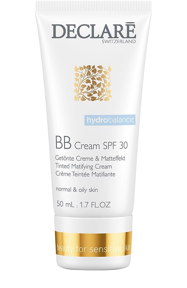Bb крем spf30 с увлажняющим эффектом (50ml) DECLARE бес�цветного цвета, арт. 709 | Фото 1 (Статус проверки: Проверена категория; Региональные ограничения белый список (Axapta Mercury): Не проставлено; Нос: Не проставлено; SPF фильтр: Средний (25-30))