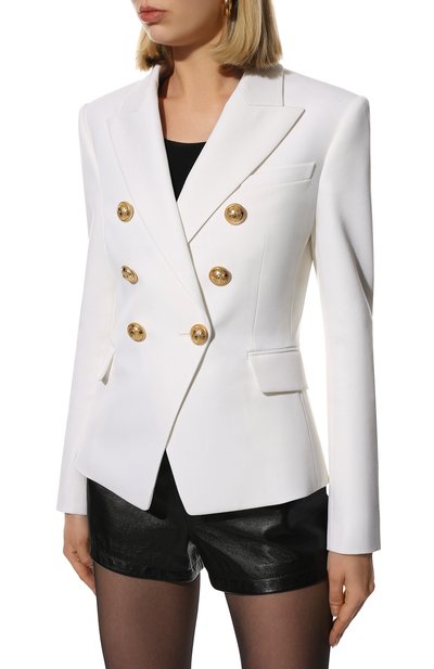 Шерстяной жакет BALMAIN, арт. XF0SG000/WB05, фото 3
