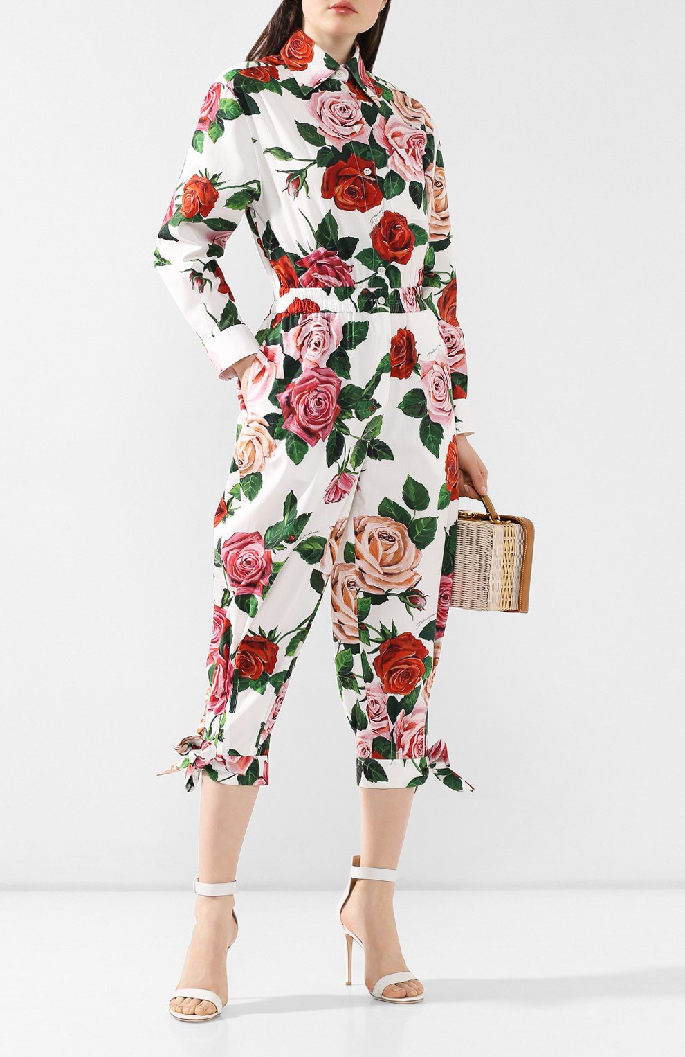 Хлопковый комбинезон DOLCE & GABBANA, арт. F6D4DT/HS5C4, фото 2