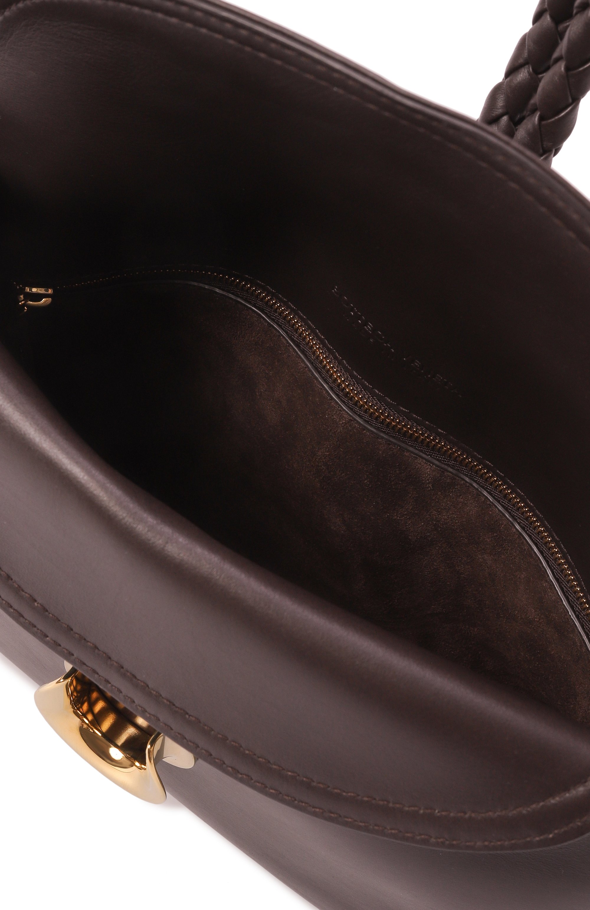 Сумка liberta small BOTTEGA VENETA темно-коричневого цвета по цене 366500 руб., арт. 806030 V4SJ1, фото 5 Сумка liberta small BOTTEGA VENETA, арт. 806030 V4SJ1, фото 5