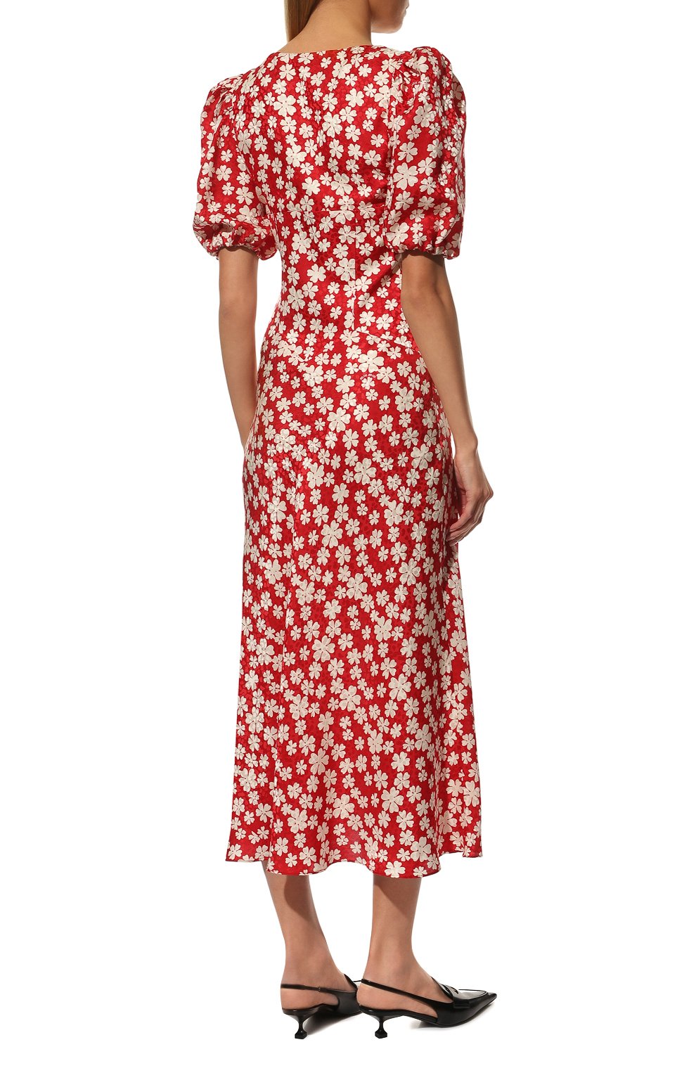 Шелковое платье MIU MIU, арт. MF4530-10LD-F057S, фото 4