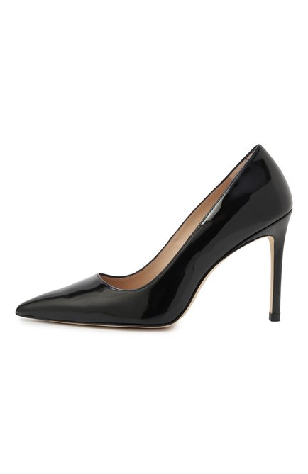 Женские лакированные туфли stuart 100 STUART WEITZMAN, арт. SA586