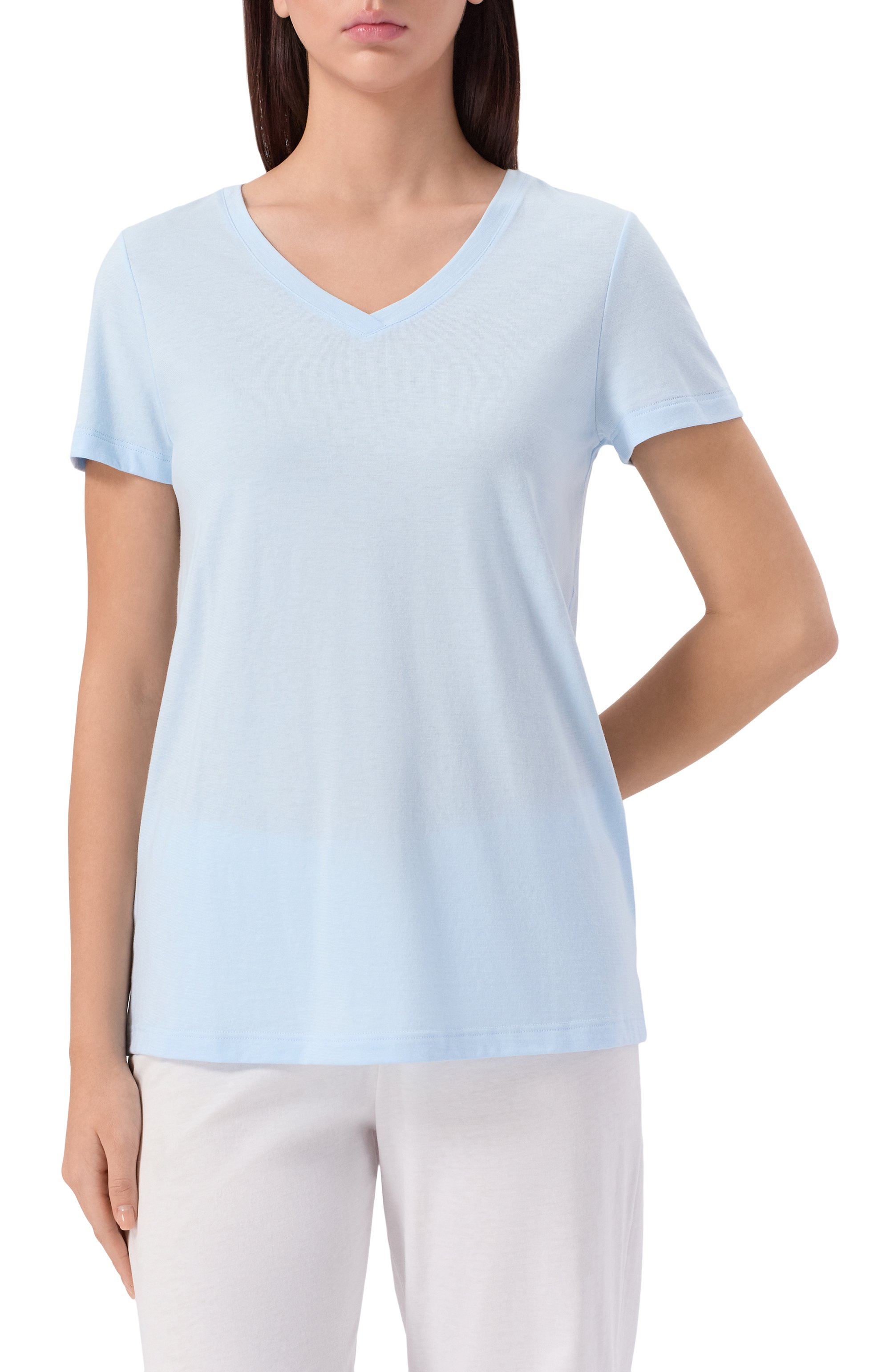 Хлопковая футболка HANRO, арт. 074842, фото 3