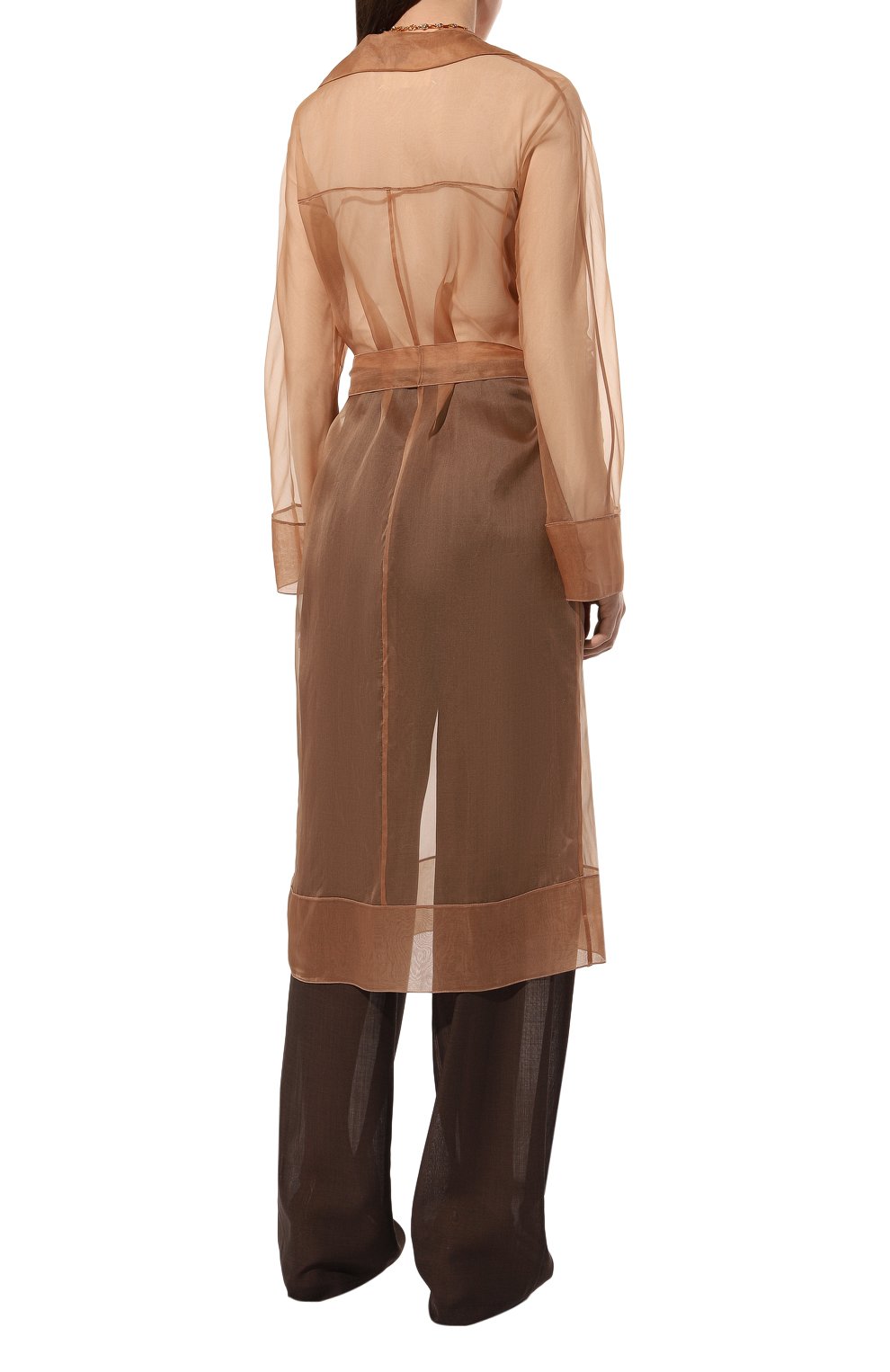 Шелковое пальто ANTONELLI FIRENZE, арт. J7459L/256, фото 4