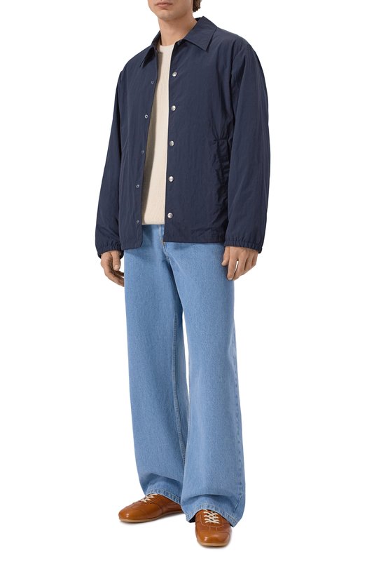 Кожаные кроссовки Dries Van Noten 021728/0103 Коричневый  021728/0103 Фото 2