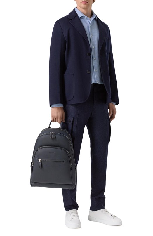 Рюкзак Santoni UIBGA2647BS-ACUH Синий  UIBGA2647BS-ACUH Фото 7