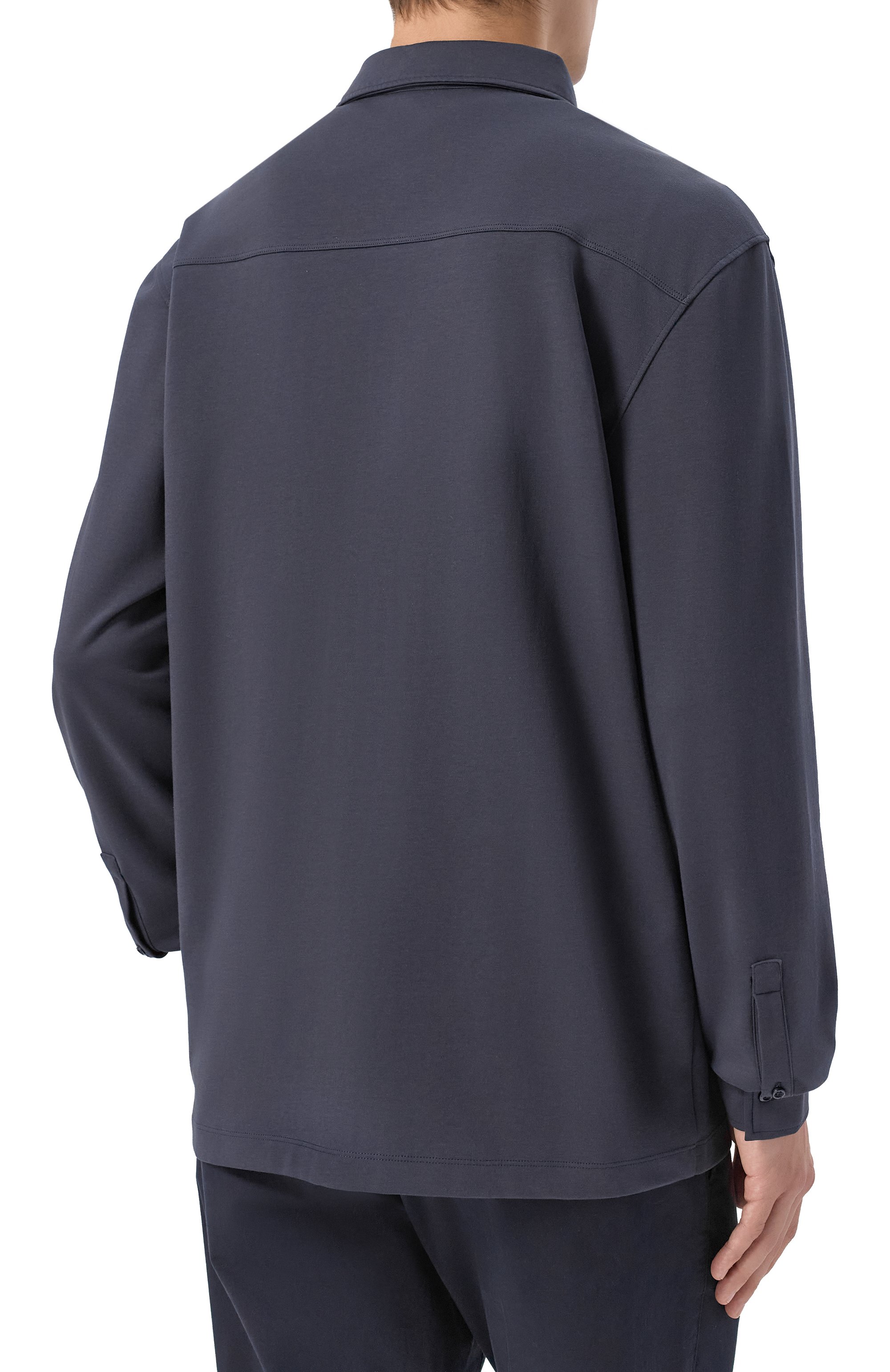 Рубашка BOGNER темно-синего цвета по цене 23700 руб., арт. 58079784, фото 4 Рубашка BOGNER, арт. 58079784, фото 4