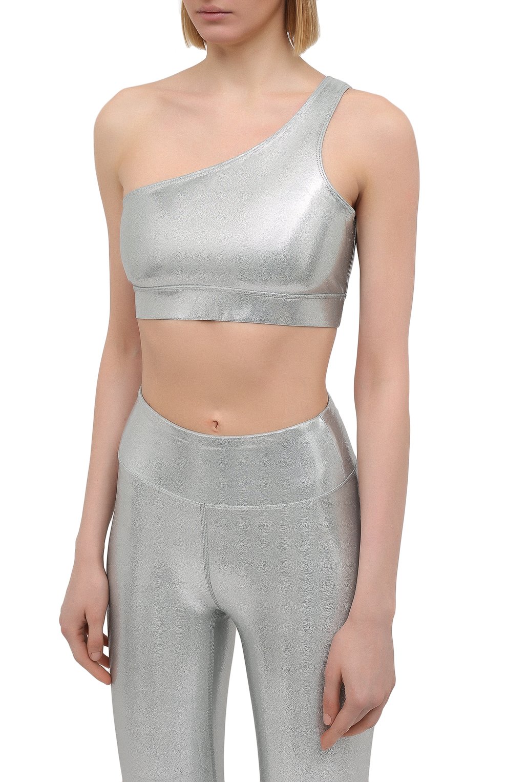 Топ HEROINE SPORT серого цвета по цене 7935 руб., арт. HS-1-037/H0LIDAY 20, фото 3 Топ HEROINE SPORT, арт. HS-1-037/H0LIDAY 20, фото 3