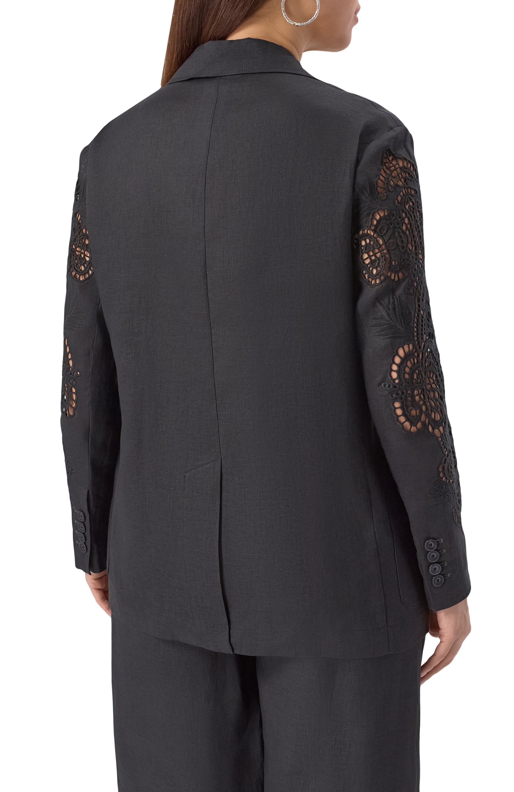 Льняной жакет MAX MARA STUDIO, арт. ANGIZIA, фото 4