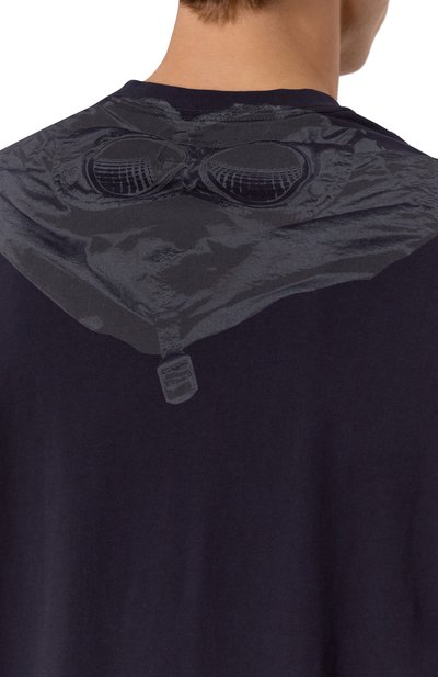 Хлопковая футболка C.P. COMPANY, арт. 18CMTS030A005100W, фото 5