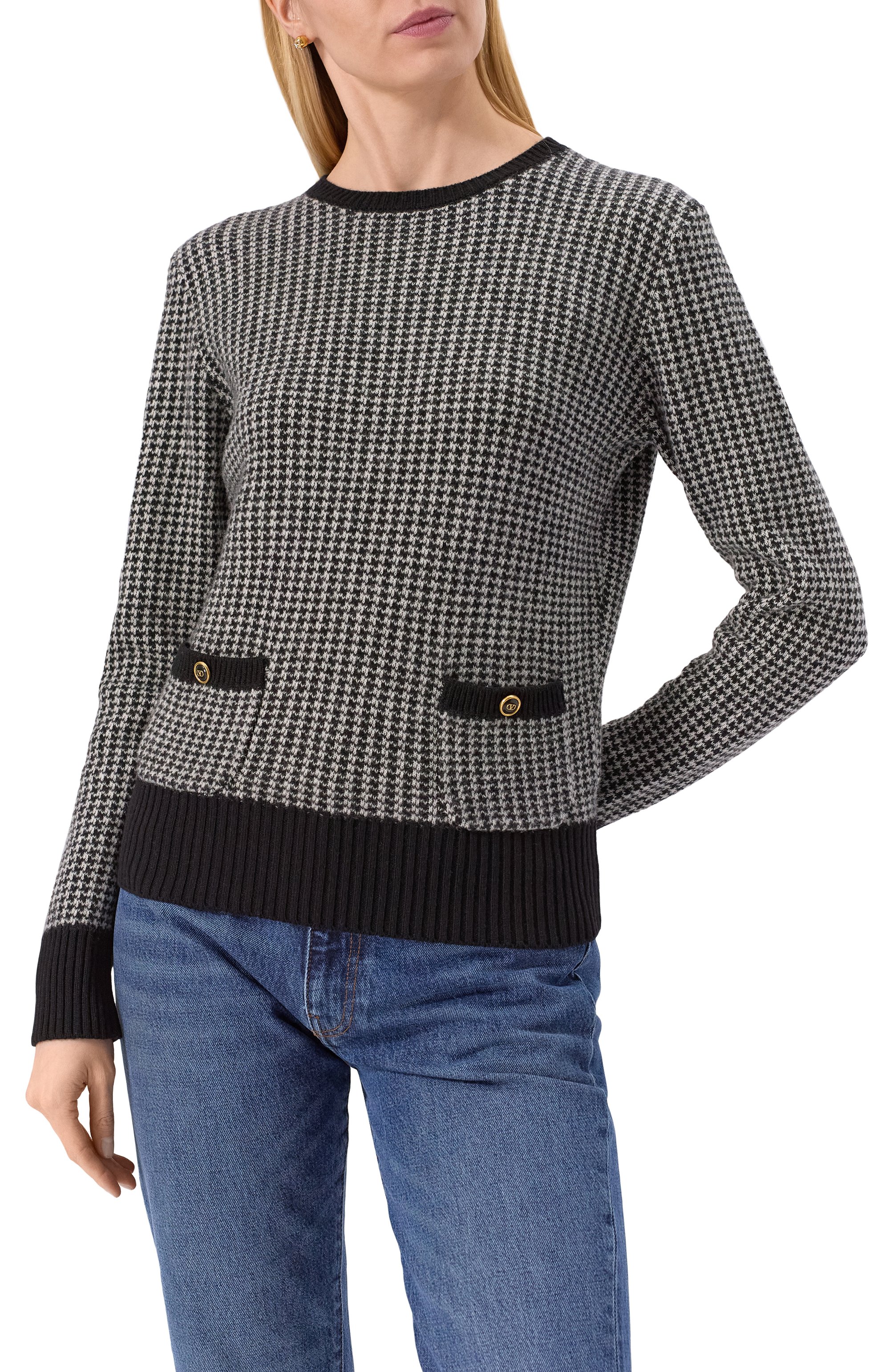 Шерстяной пуловер VALENTINO, арт. 6B3KC63D947, фото 3