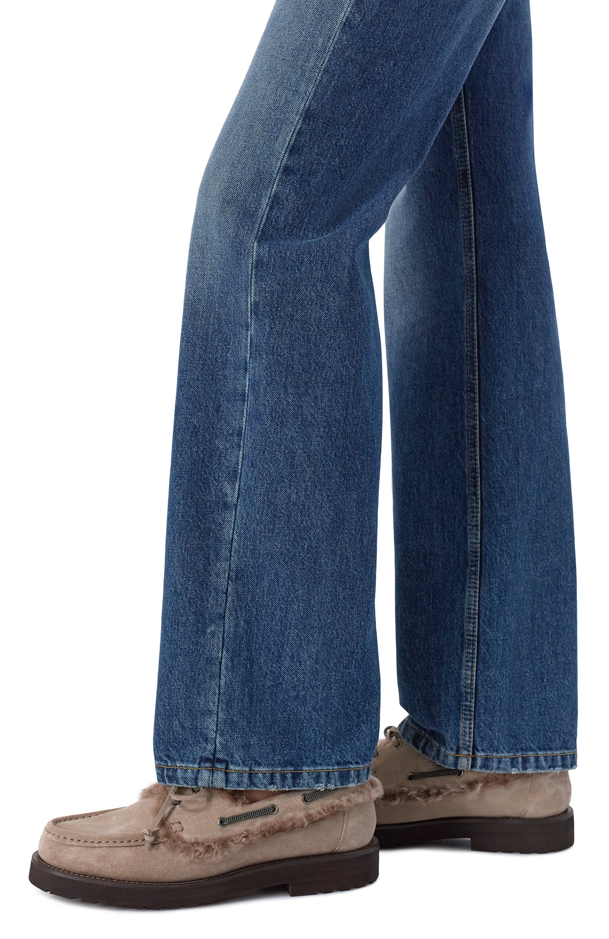 Замшевые топсайдеры BRUNELLO CUCINELLI, арт. MZSFG3114, фото 2