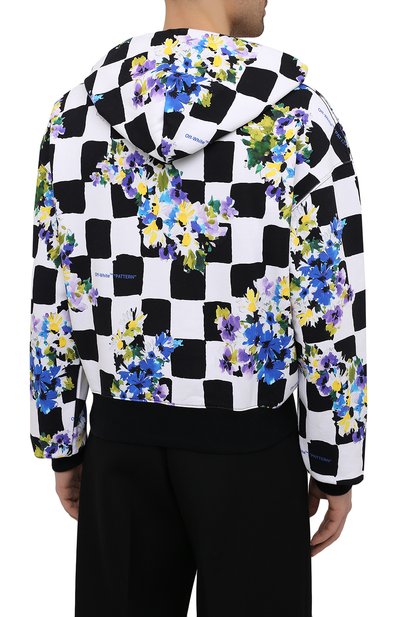 Хлопковое худи OFF-WHITE, арт. 0MBB037S21FLE010, фото 4
