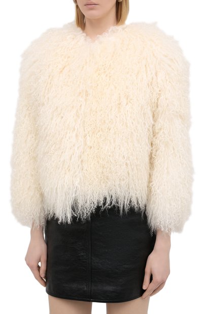 Шуба из козы SAINT LAURENT, арт. 626427/Y7SN2, фото 3