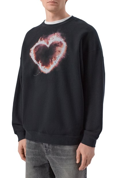 Свитшот из хлопка и лиоцелла R13, арт. R13WK004-K138A, фото 3