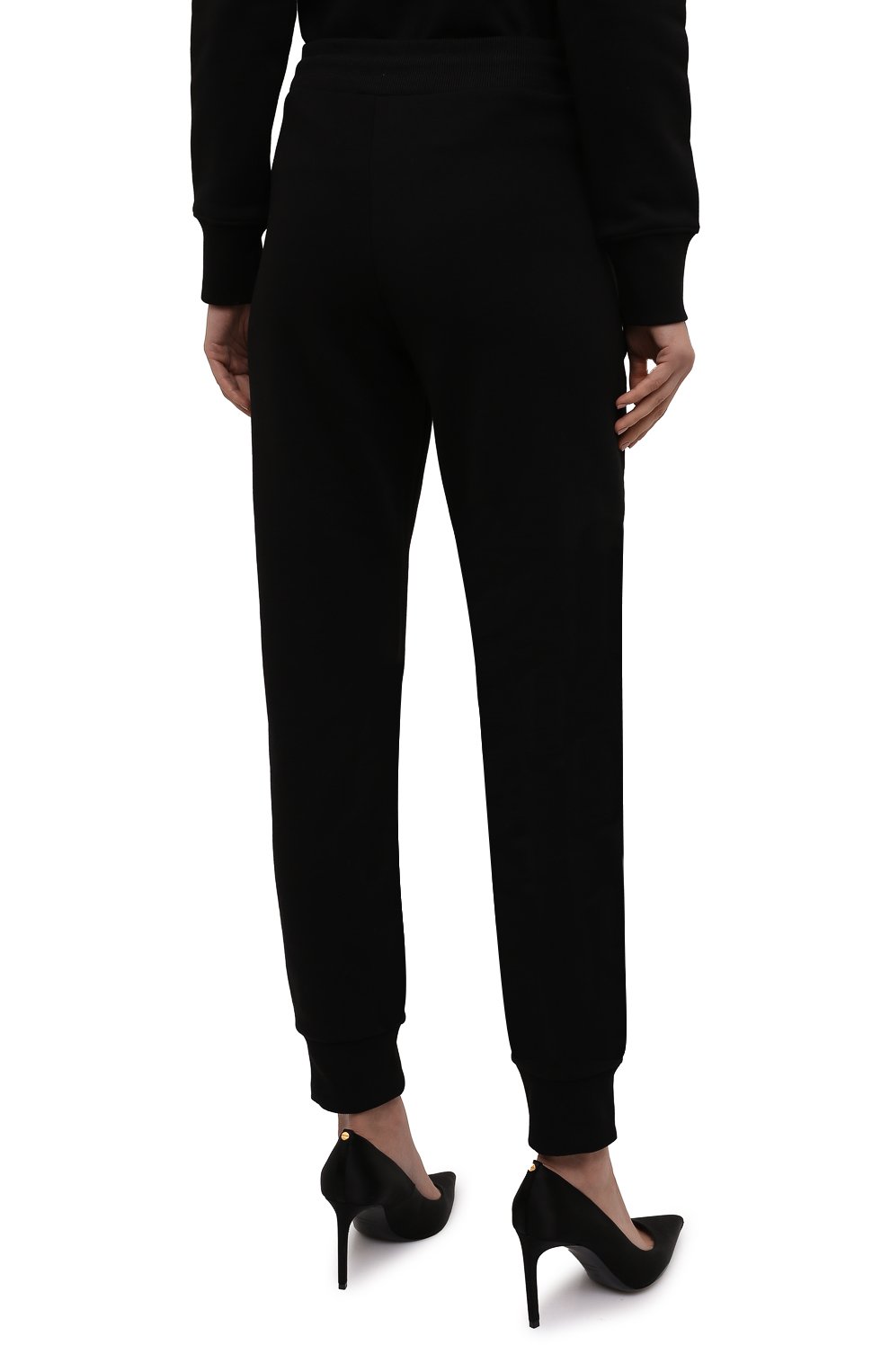 Хлопковые джоггеры VERSACE JEANS COUTURE, арт. 71HAAT04-71DP310 L0G0 F0IL S C0TT0N/CF00T, фото 4