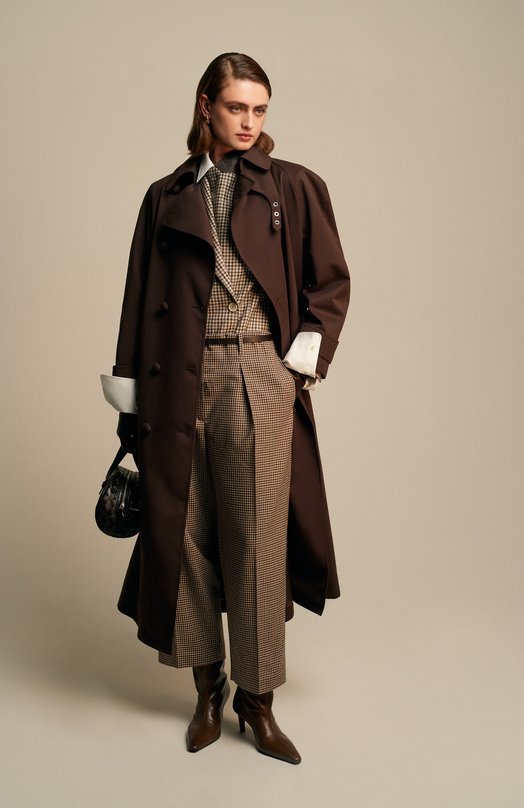 Шерстяные брюки Brunello Cucinelli MB149P8978 Бежевый  MB149P8978 Фото 6