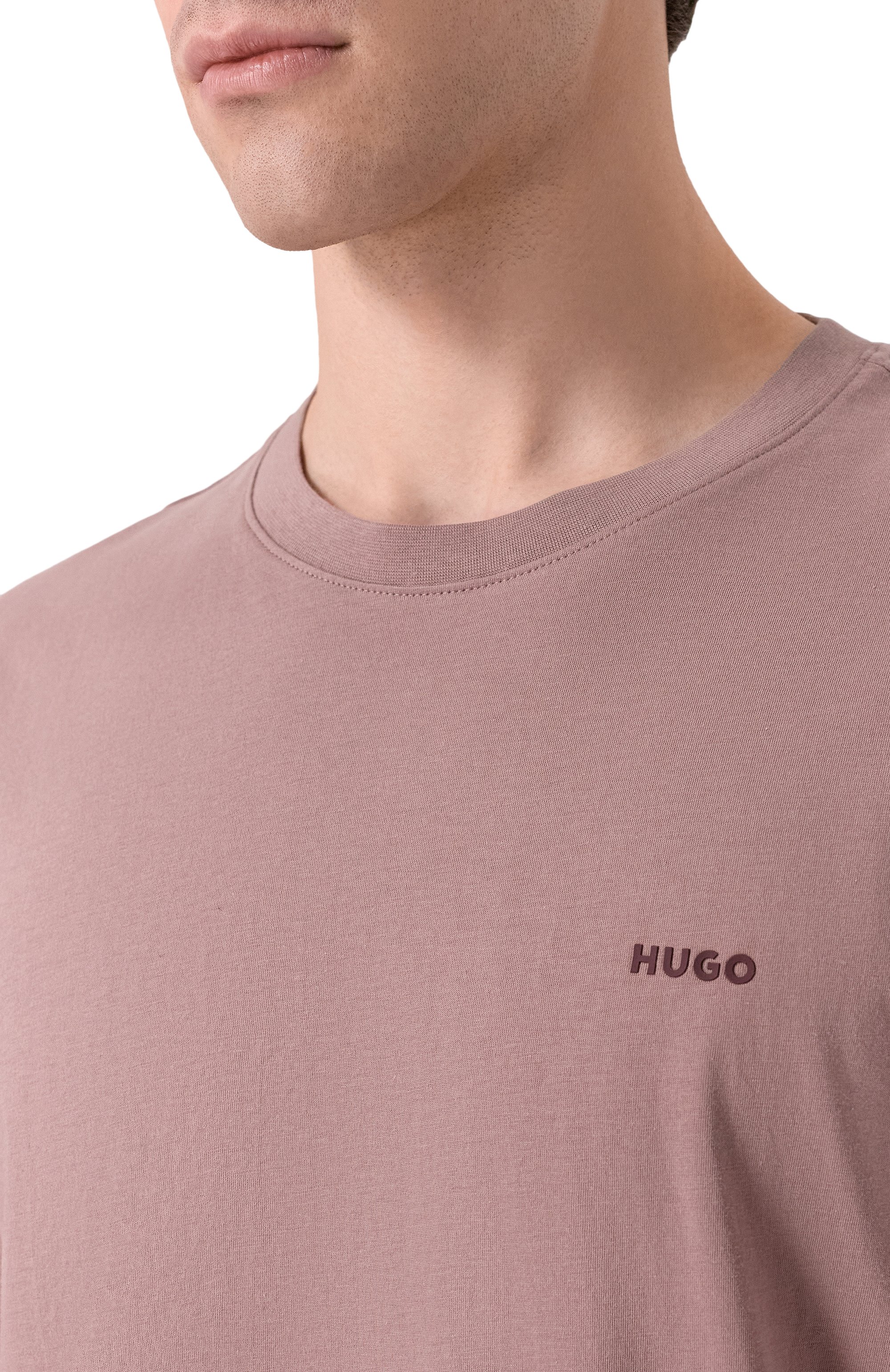 Хлопковая футболка HUGO, арт. 50466158, фото 5