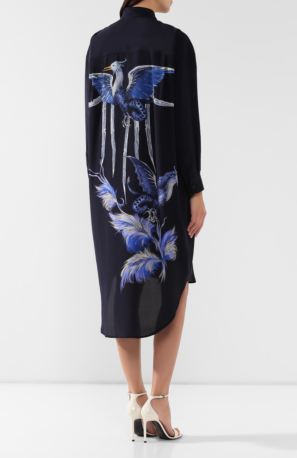 Шелковое платье GIVENCHY, арт. BW20QM125U, фото 4