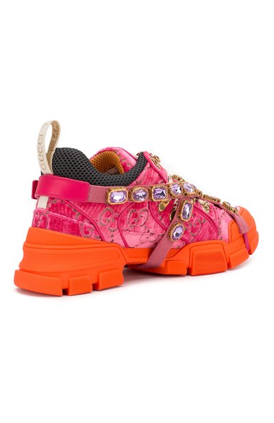 Текстильные кроссовки flashtreck GUCCI, арт. 578555/9TIR0, фото 4