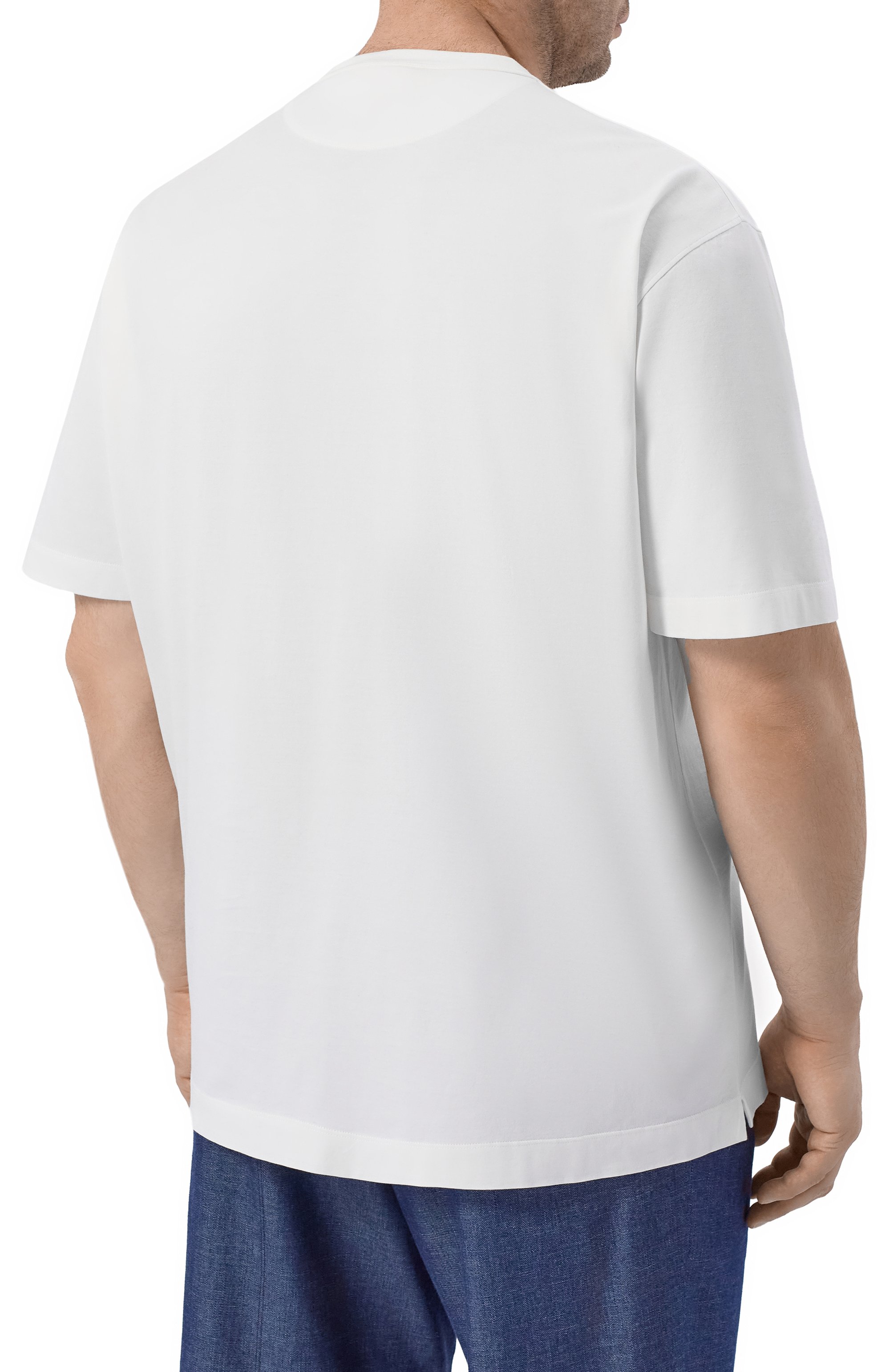 Хлопковая футболка CORTIGIANI, арт. 4AJ602, фото 4