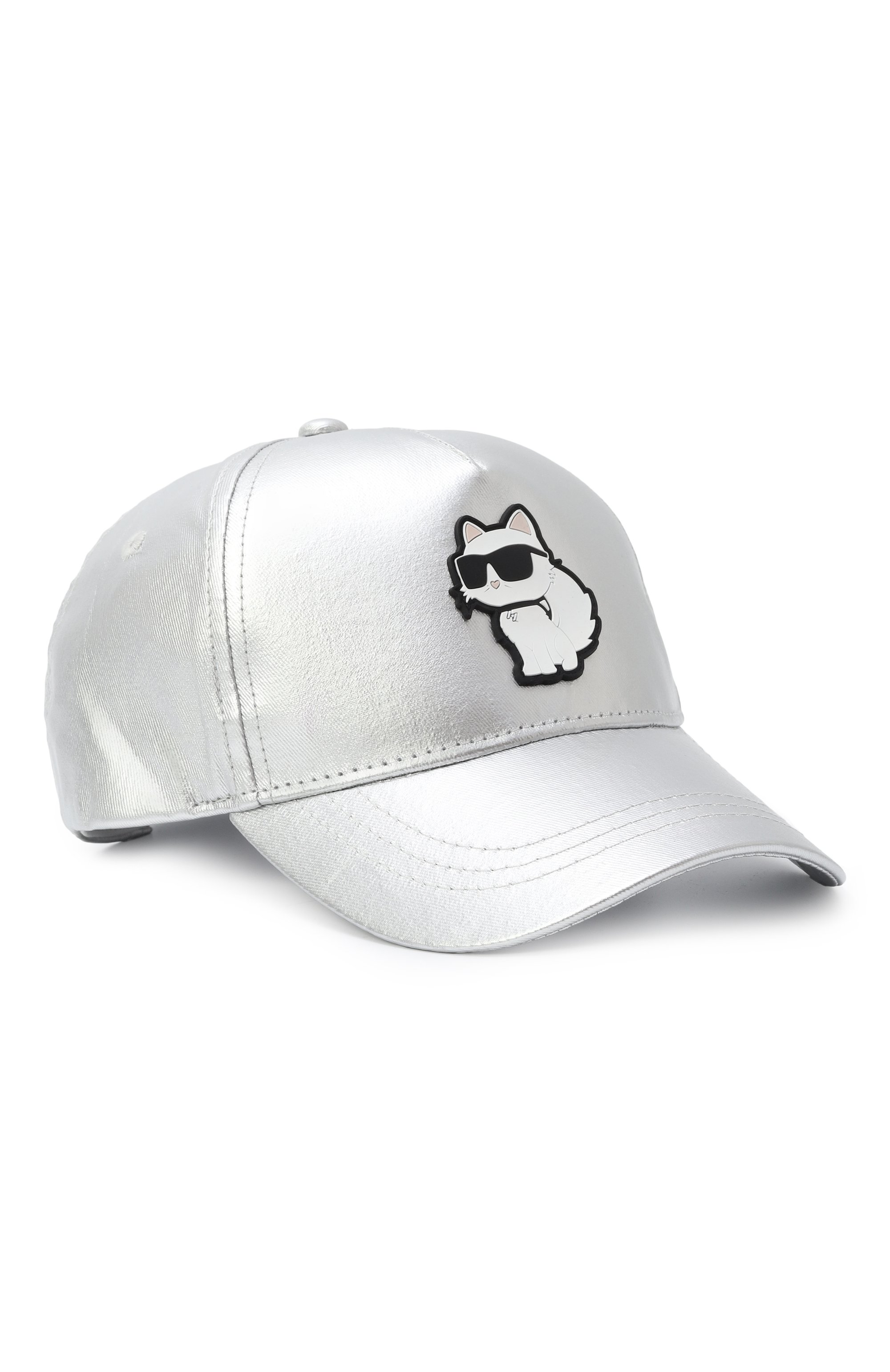 Хлопковая бейсболка KARL LAGERFELD KIDS, арт. Z30392, фото 1