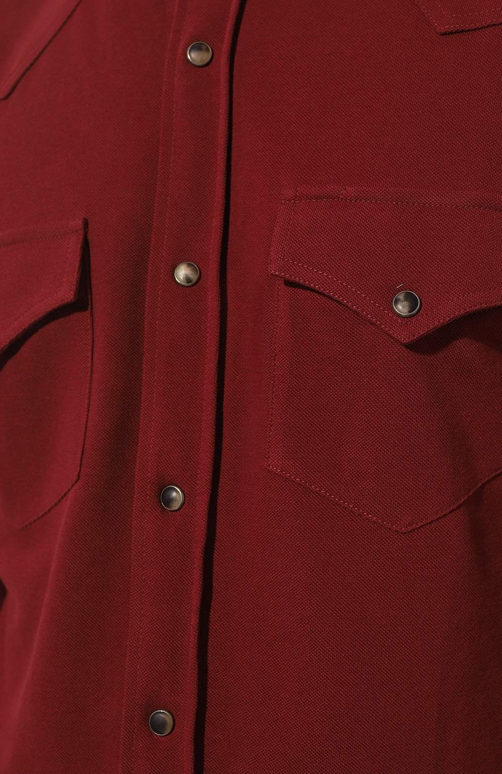 Хлопковая рубашка BRUNELLO CUCINELLI, арт. M0T636666, фото 5