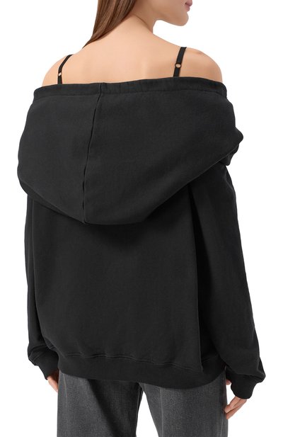 Хлопковое худи MM6, арт. S52GU0244/M25014, фото 4