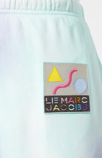 Хлопковые джоггеры MARC JACOBS (THE) голубого цвета по цене 23850 руб., арт. C4003091, фото 5 Хлопковые джоггеры MARC JACOBS (THE), арт. C4003091, фото 5