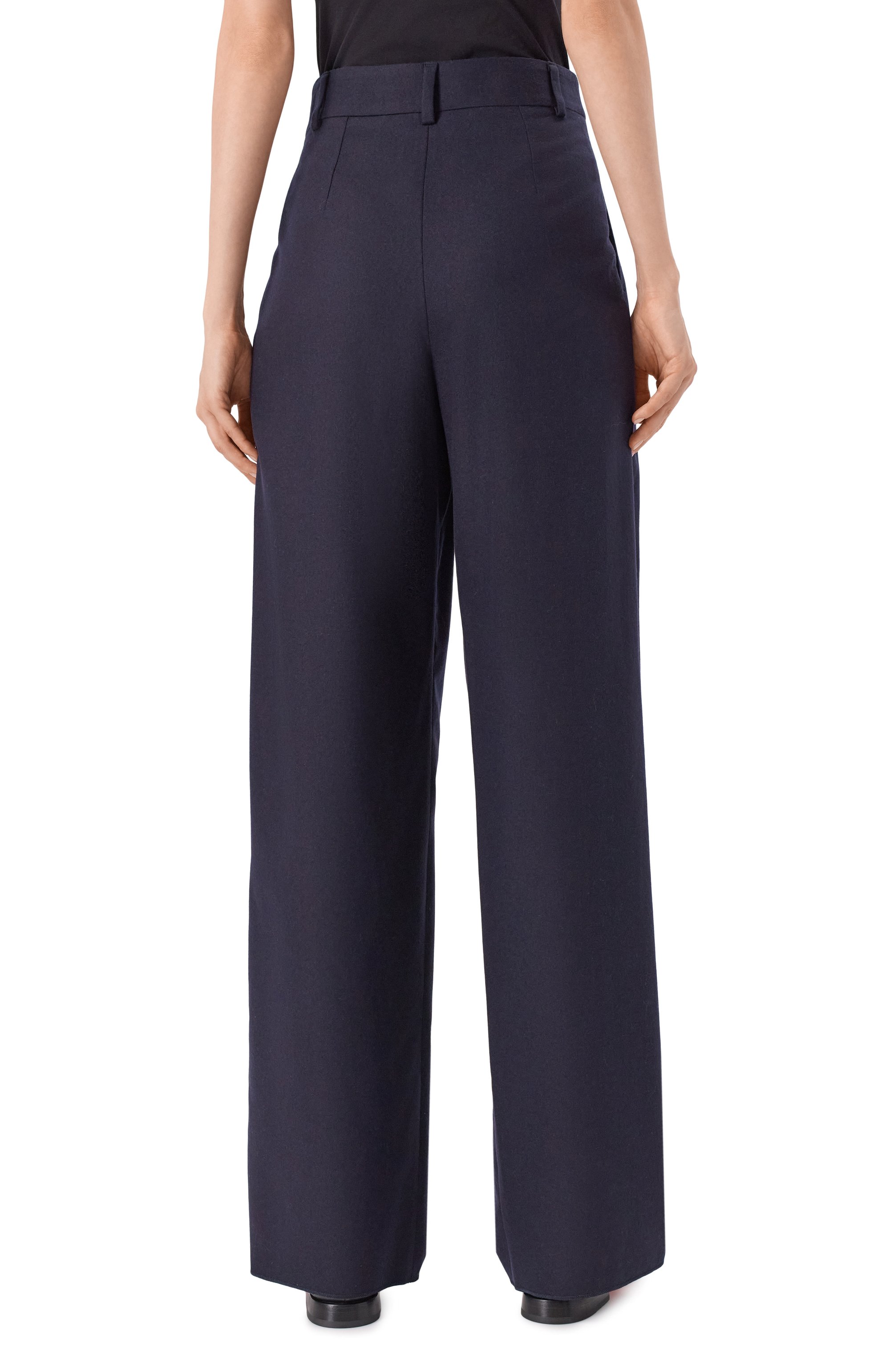 Брюки из шерсти и кашемира EMPORIO ARMANI, арт. EW002215/TE10537/01002, фото 4