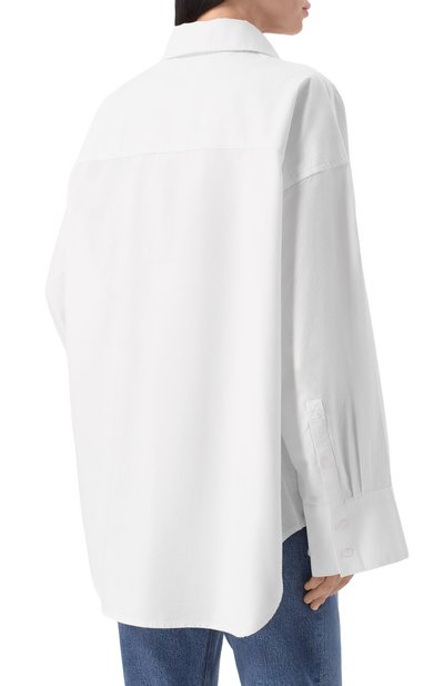 Хлопковая рубашка KSUBI белого цвета по цене 26200 руб., арт. WEX24SH007, фото 4 Хлопковая рубашка KSUBI, арт. WEX24SH007, фото 4