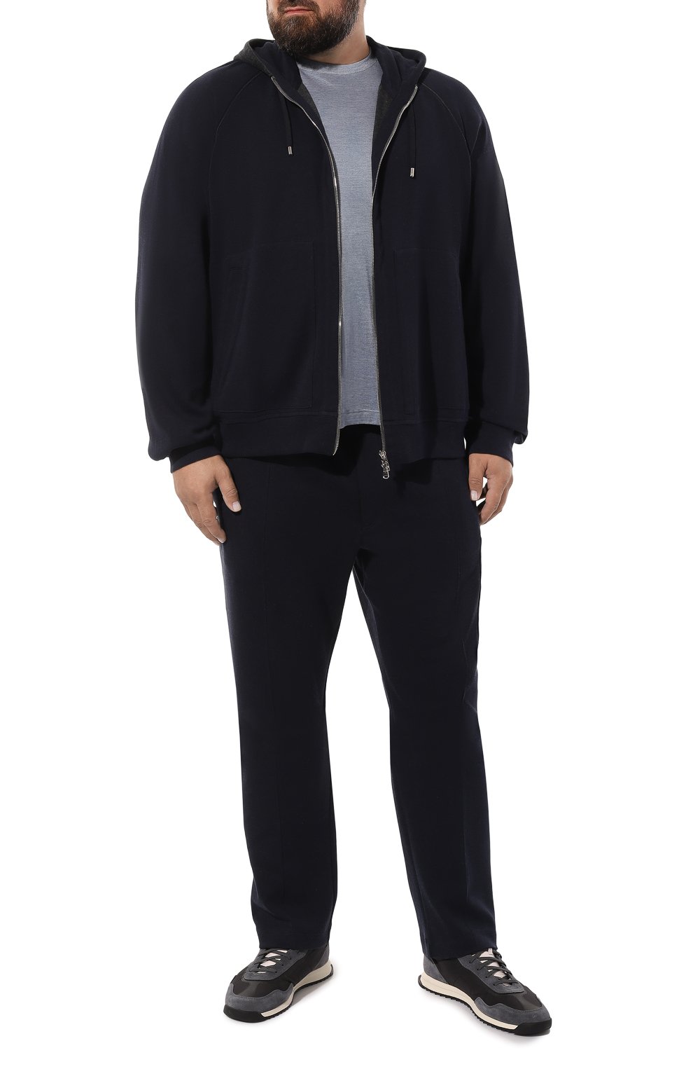 Толстовка из хлопка и кашемира CORTIGIANI, арт. 6CS604, фото 2