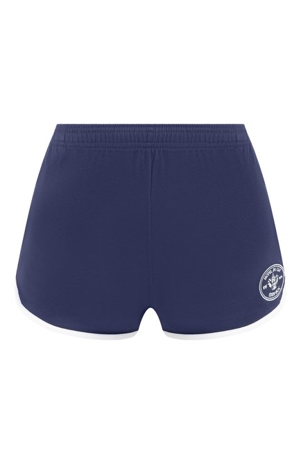 Женские хлопковые шорты sporty &amp; rich x hotel eden roc SPORTY AND RICH, арт. SH05060666BL107