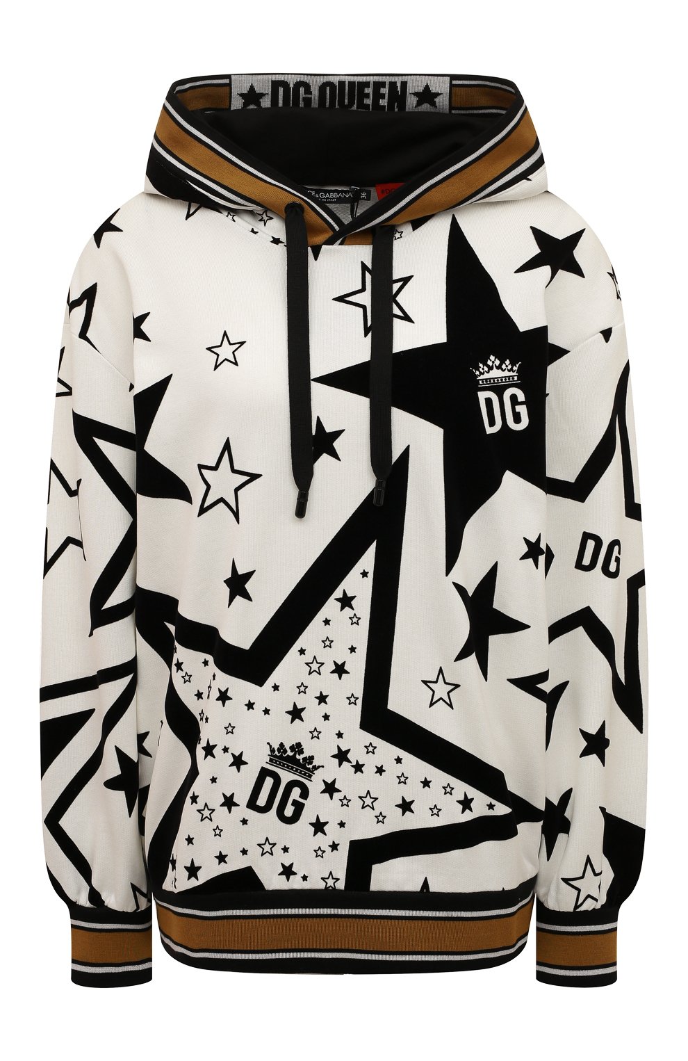 Хлопковое худи DOLCE & GABBANA, арт. F9G69T/G7UAL/0UTLET AW22-23, фото 1