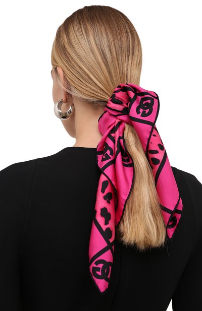 Шелковый платок DOLCE & GABBANA, арт. FN093R/G0TGK, фото 3