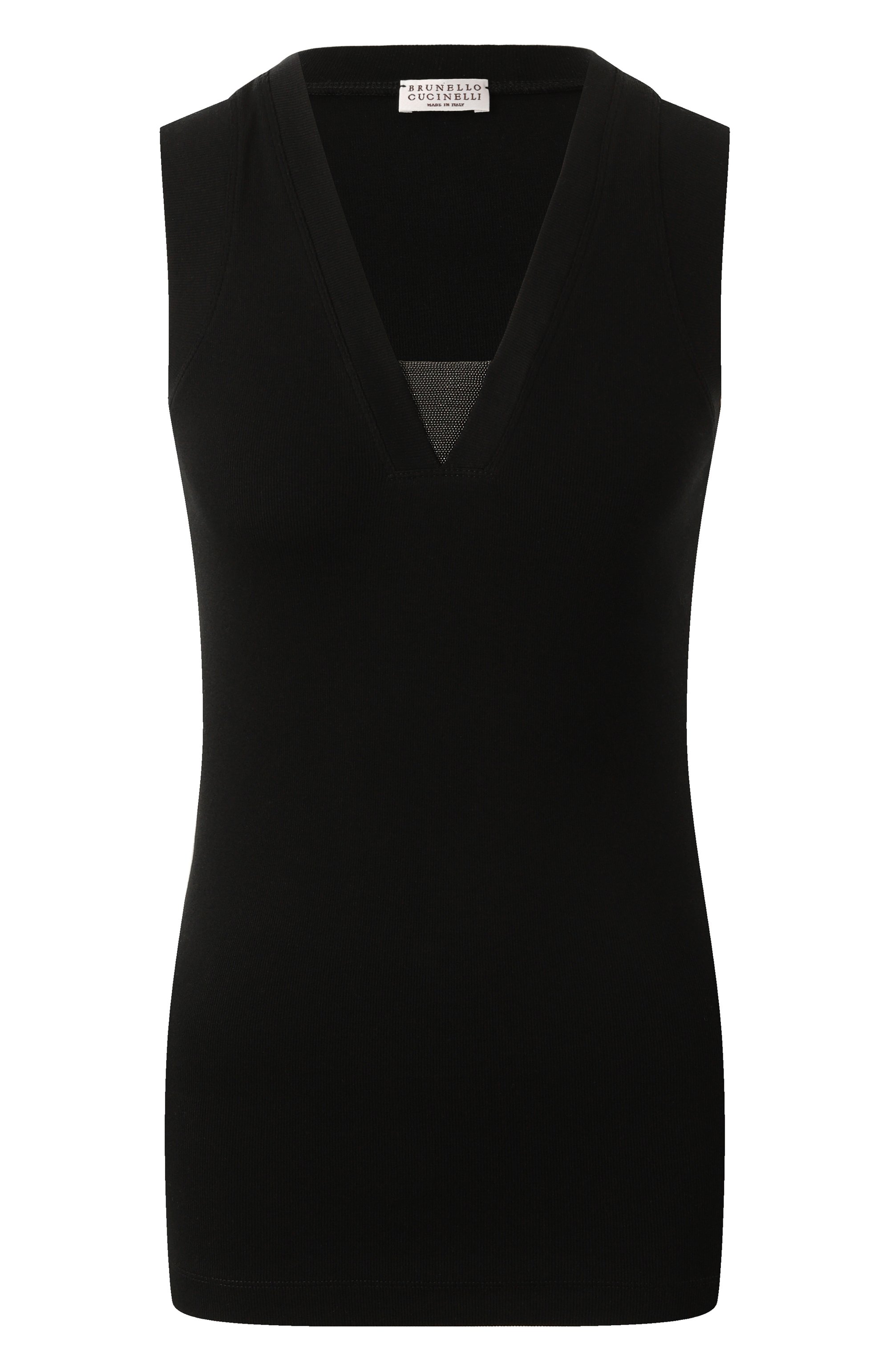 Хлопковый топ BRUNELLO CUCINELLI, арт. MPTC8EL672, фото 1