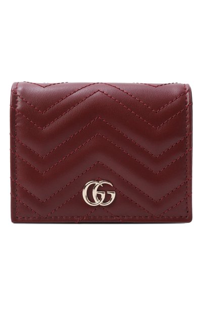 Женский кожаный футляр для кредитных карт GUCCI, арт. 466492/DTDHV